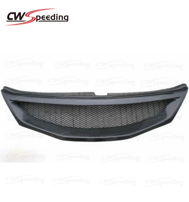 STI STYLE CARBON FIBER FRONT BUMPER GRILLE FRONT GRILLE FOR 2008-2011 SUBARU IMPREZA 10 GRB GVB