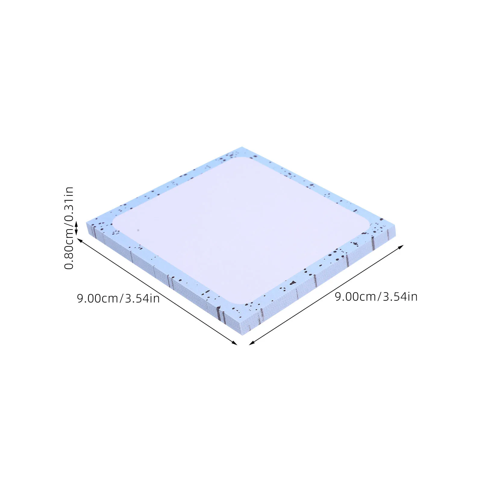 Schede promemoria Blocco note 5 libri Carte vuote dal design classico per artigianato fatto a mano Messaggio fai-da-te Indice di lancio Blocco note per ufficio