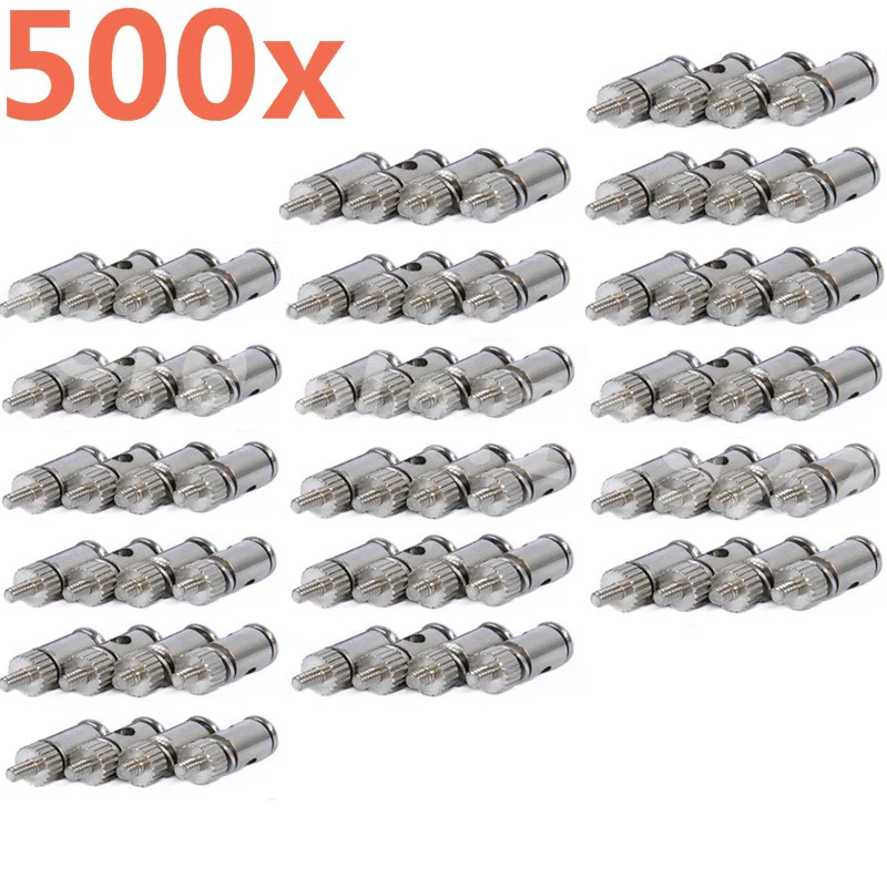 500Pcs RC AirPlane Plane Pushrod Linkage Stoppers Servo Connectors D2.1mm D1.8mm RC Helicopter Parts Remote Control Helicopter