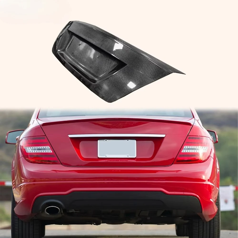 

Для Mercedes Benz W204 C250 Coupe 12-15 Carbon OE стиль задняя крышка багажника багажника