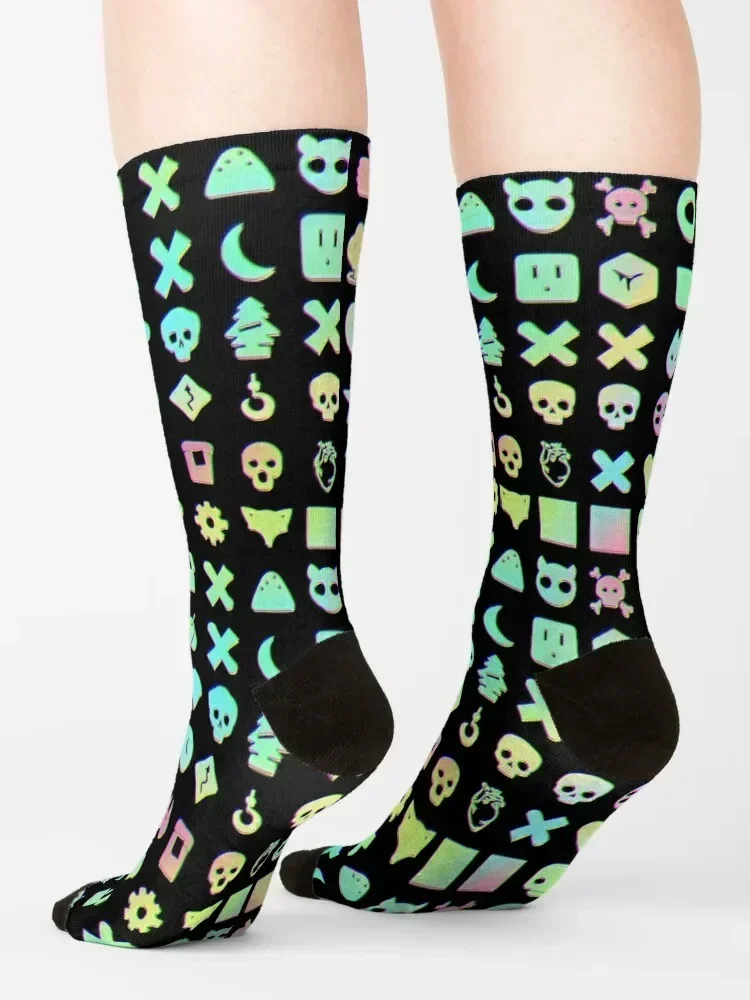 love death robots - Iconi completi Calzini cartoni animati scarpe da calcio antiscivolo larghe Calzini da bambino per ragazzo da donna