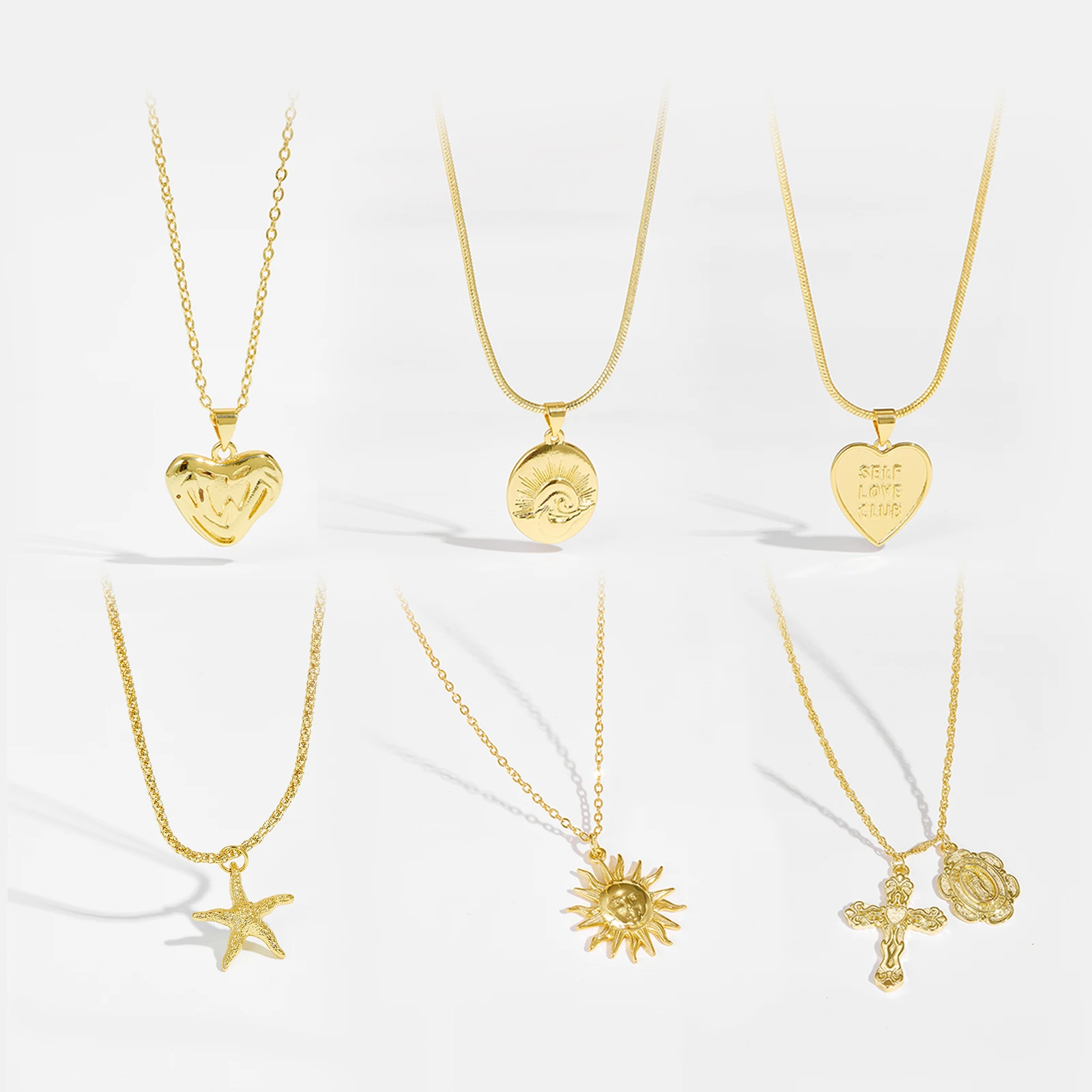 VEWANT 925 Sterling Silver Silver Duży duży geometryczny wisiorek Długi łańcuszek Fine Fashion Luksusowa biżuteria imprezowa
