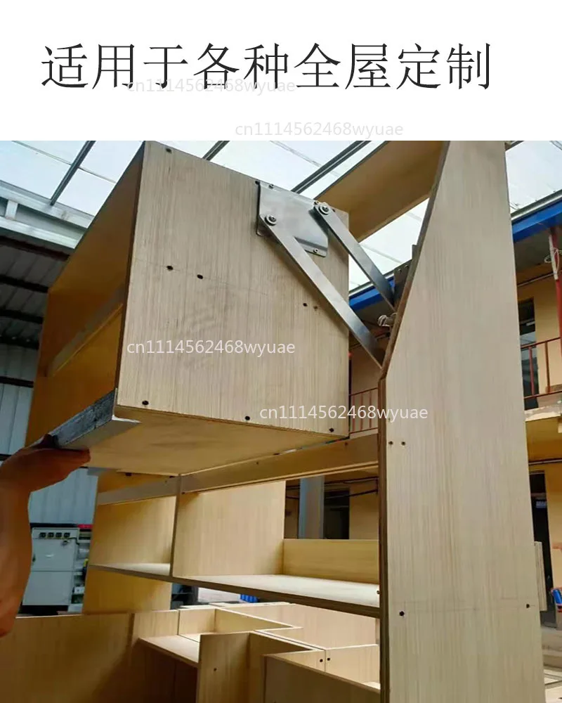 PLM -0020 Cabinet Cupboard Storage Rack Lifter Lifting Bracket Damping Buffer Hanging Cabinet Basket Elevator Lifting Basket
