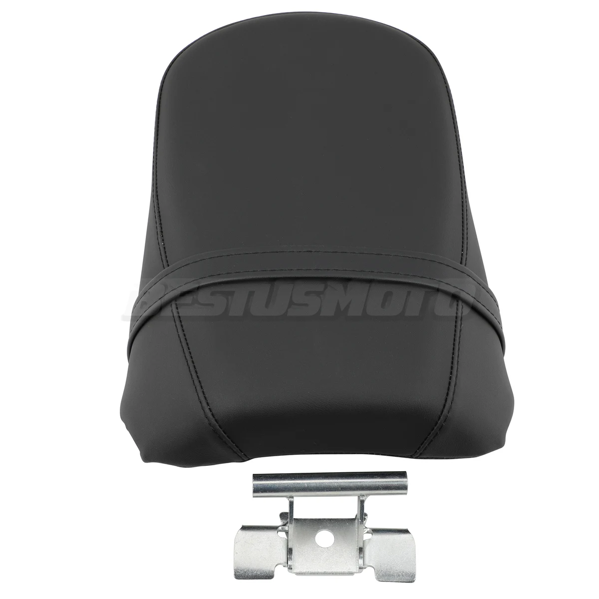 Coussin en cuir PU noir pour siège passager arrière de moto, coussin pour Kawasaki Fellow Can S 650 VN650, 2015-2024, 2023, 2022, 2021, 2020, 2019