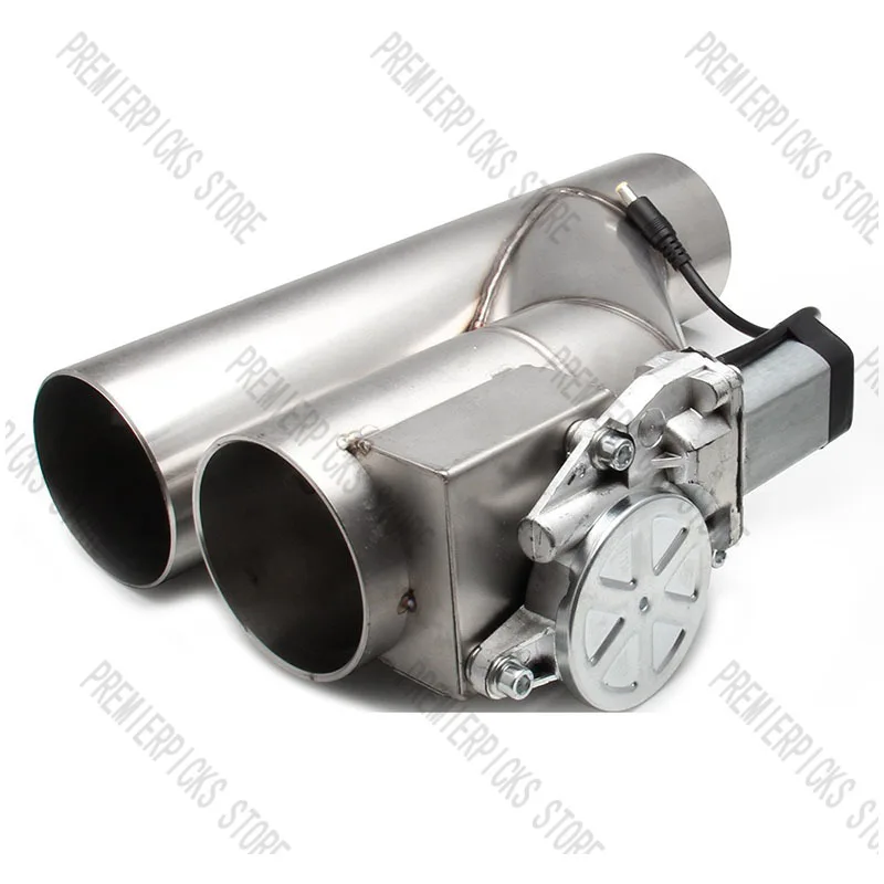 New Stainless Steel Eectronically Controlled Exhaust Pipe Single Valve Variable Electronically  Y-Type