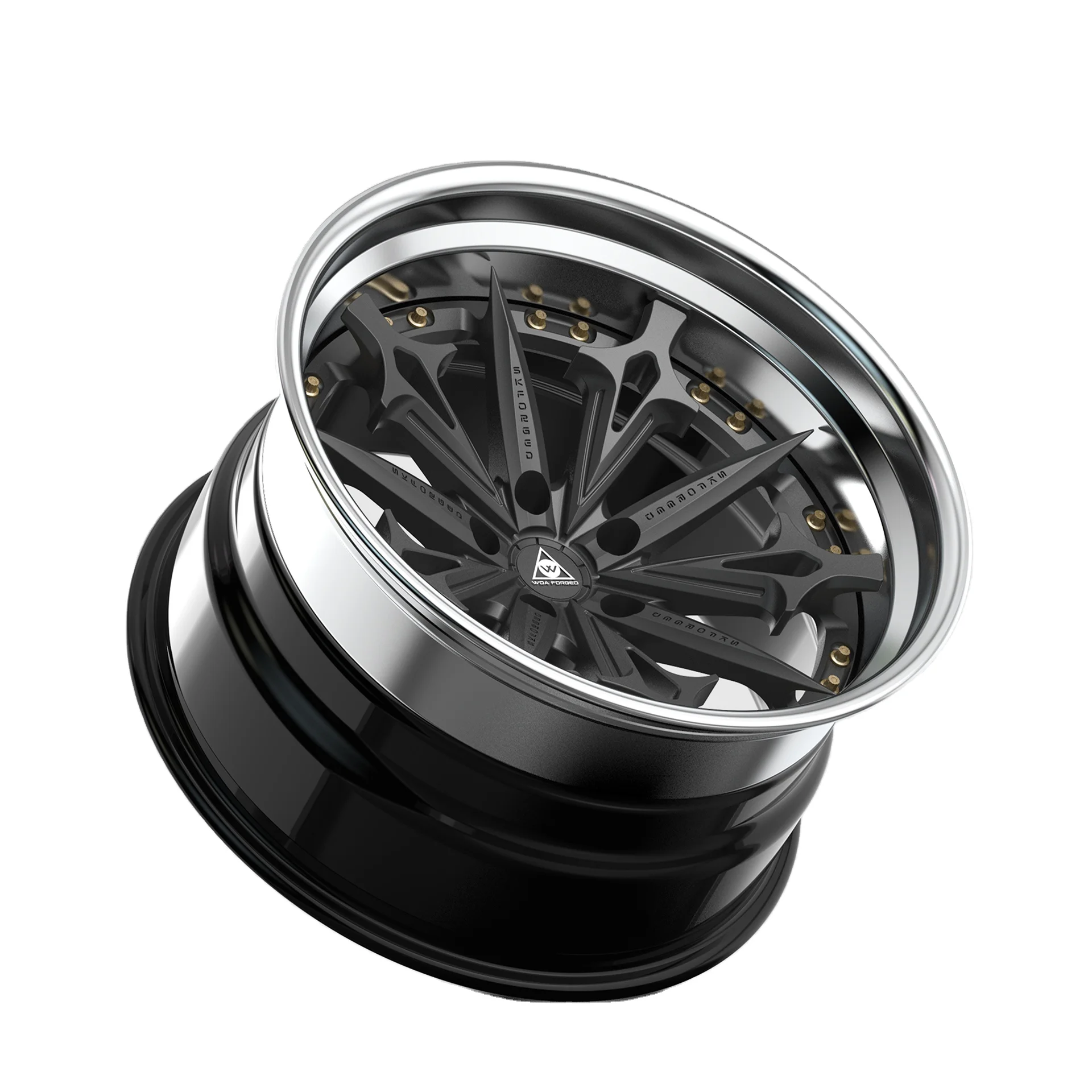 WOAFORGED Forged Wheels Aluminium Alloy Cars Wheel Hub For Pcd 5*114.3 5*112