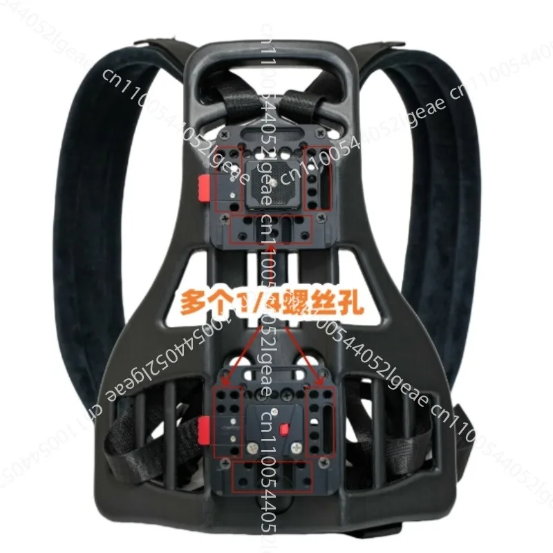 

Multi-functional Live Streaming Backpack Stand, Video Transmission Backpack Stand T80K60 Mobile Live Streaming Stand