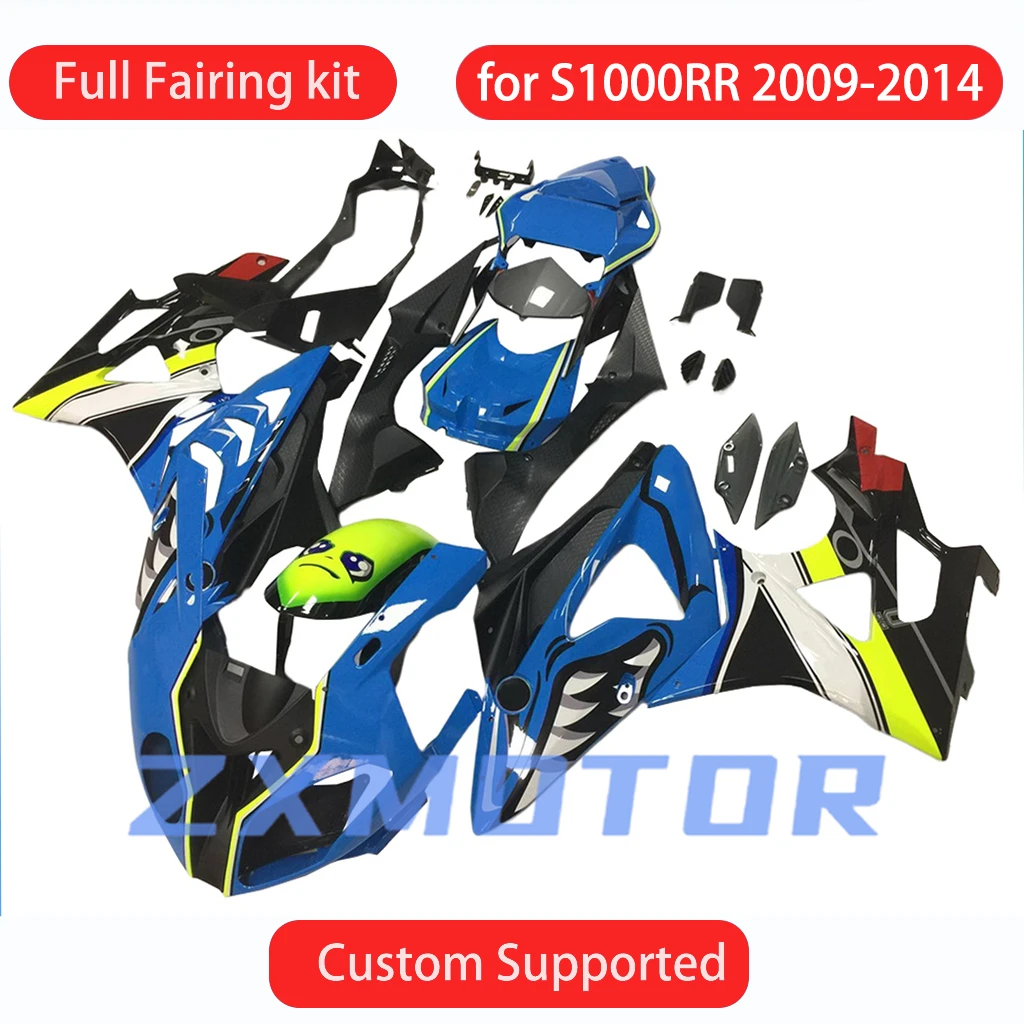 For BMW S1000RR 2009 2010 2011 2012 2013 2014 Motorcycle Bodywork Fairings S 1000RR ABS Cowling Injection Fairing Kit