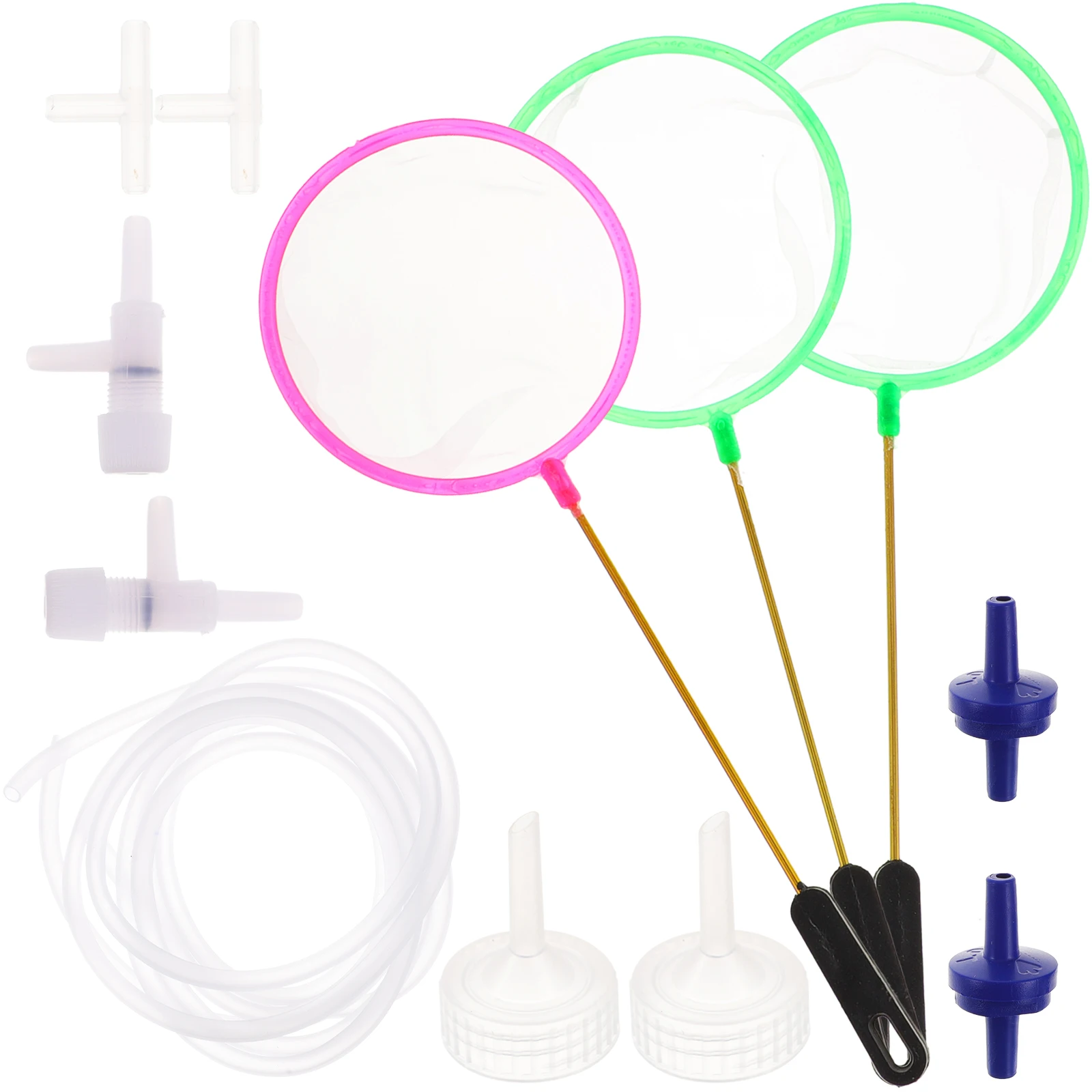 

DIY Homemade Fish Shrimp Egg Hatching Tool Set Child Size Ultra Long Air Pipe for Aquarium Tank Cleaning