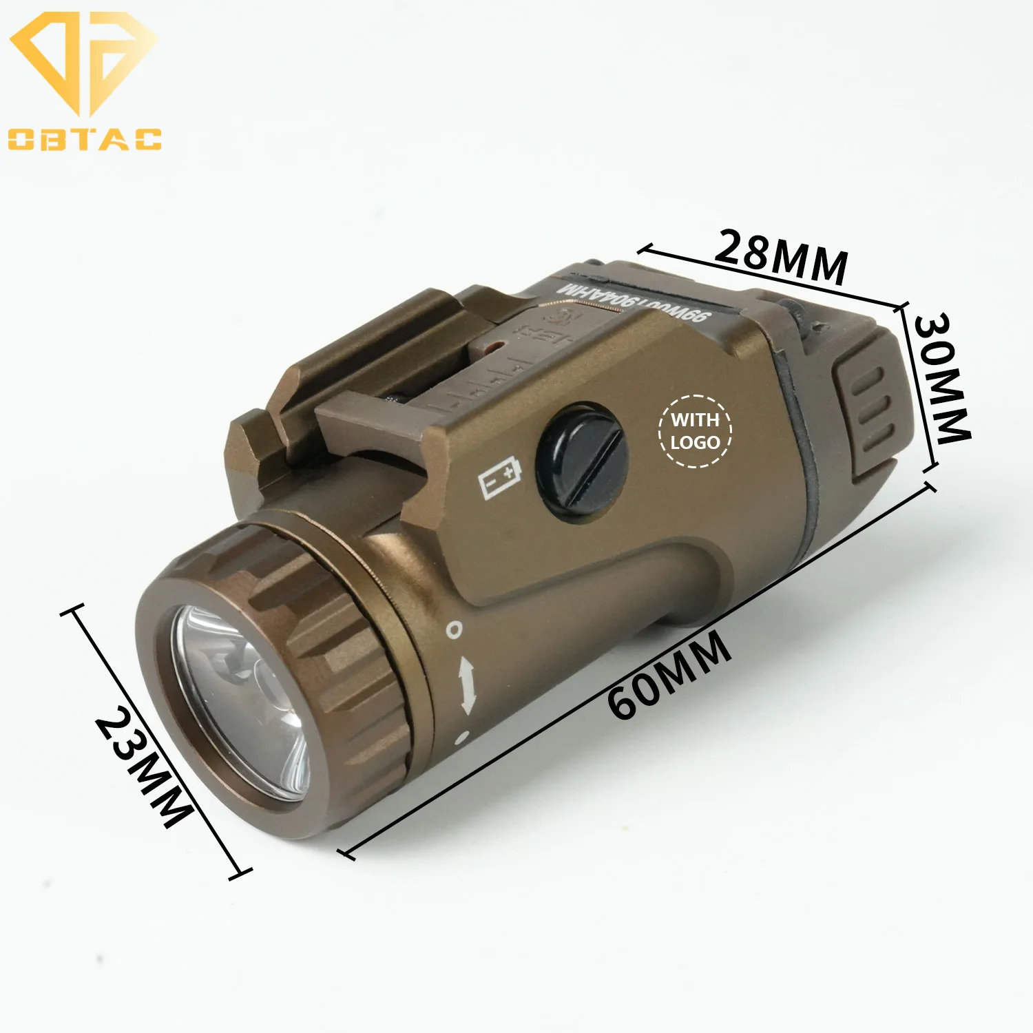 التكتيكية المعادن معلقة مصباح يدوي FOXTROT1X 800 التجويف متعددة الوظائف كشاف ضوء الصيد في الهواء الطلق اكسسوارات ل 21 مللي متر السكك الحديدية #3