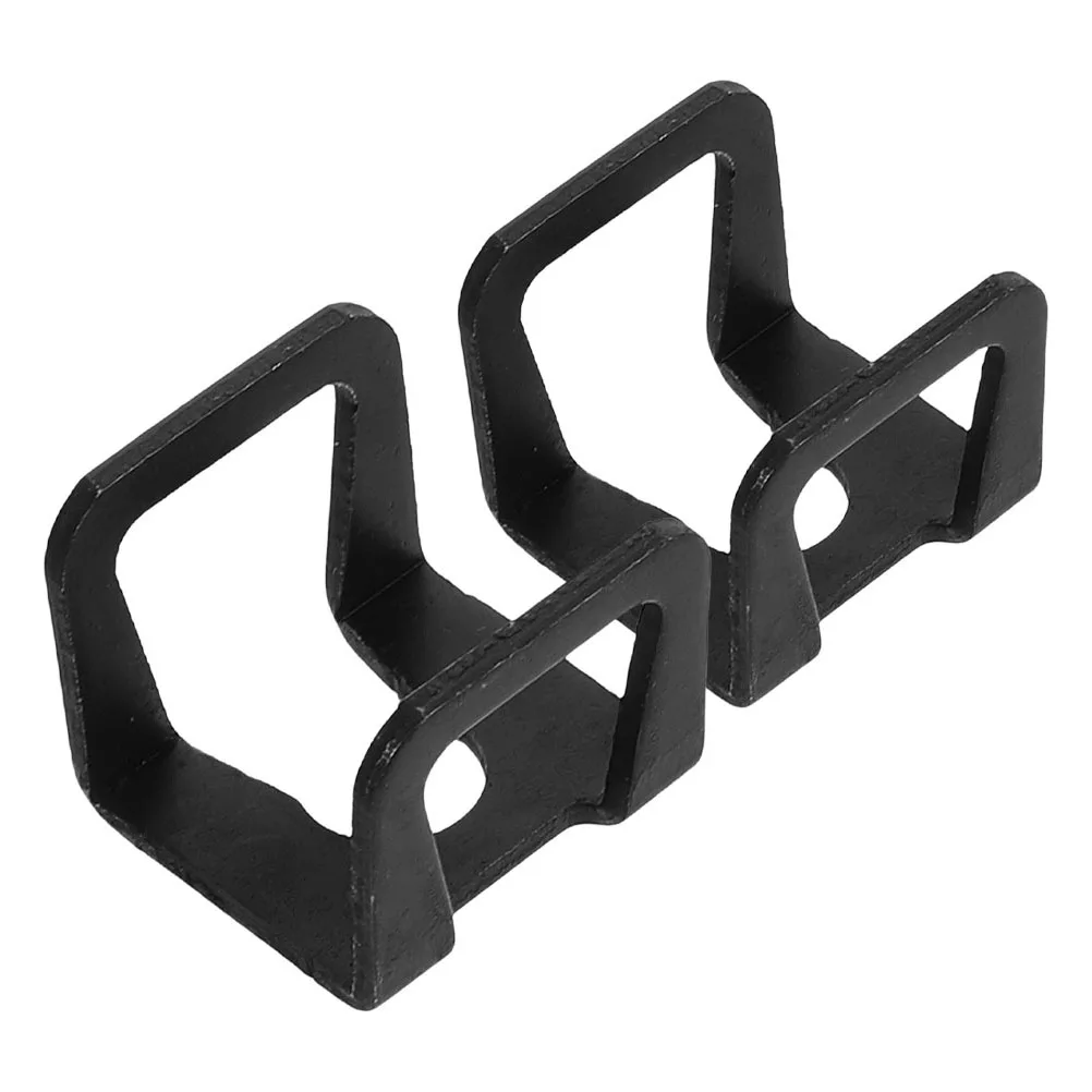 

2 Pcs Jack Oil Pump Clip Clips for Cars Floor Repair Tools Claw Replacement Metal Hoop