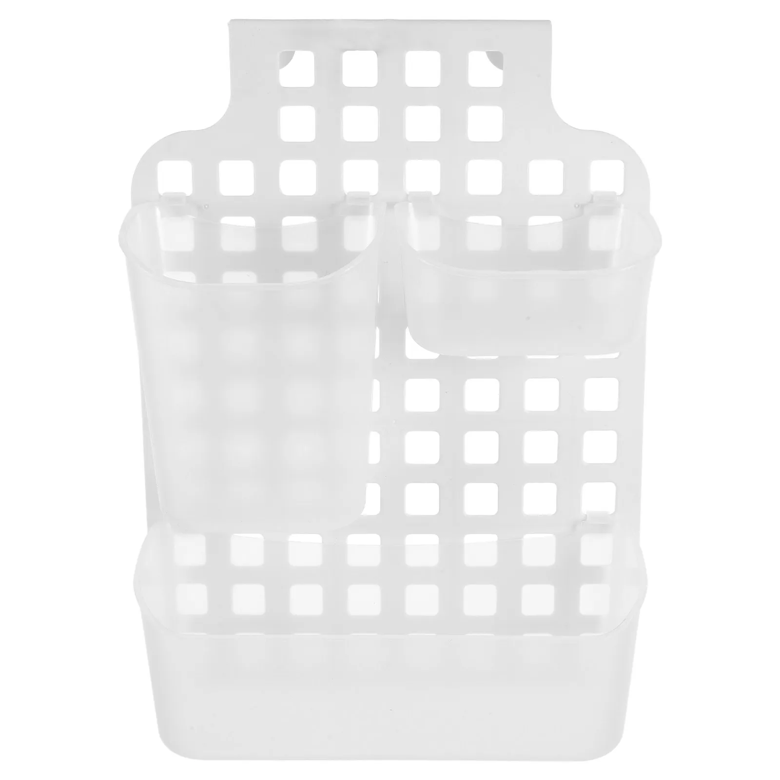 Multi-Purpose Shower Basket – Punch-Free Wall Mounted Bathroom Organizer for Toiletries