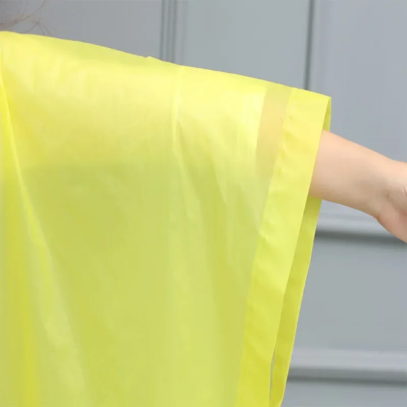 Transparent Windproof Bicycle Motorcycle Raincoat Woman Rain Poncho Impermeable EVA Hiking Raincoats For Man