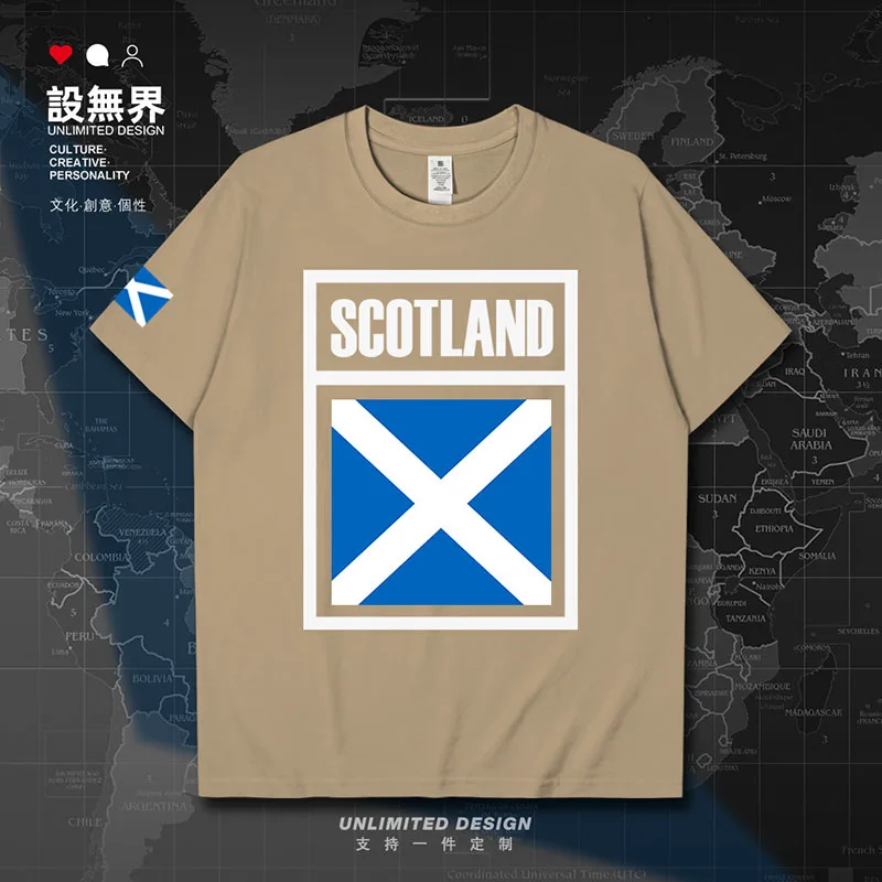 Scotland Alba Scots Scottish Gaelic GB mens t shirt men's casual Short-sleeved new tops fashion Short Sleeve summer clothes