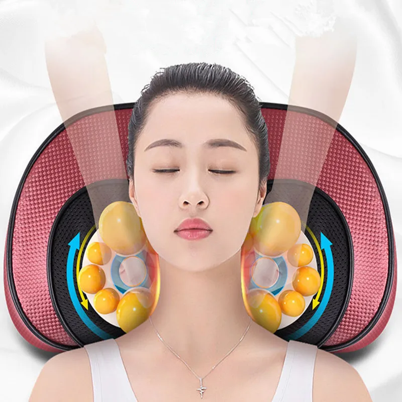 

Neck Massager Electric Massager Electric Back Massager Neck Massage Pillow Head Massager Cervical Spine Massage Chair Cushion