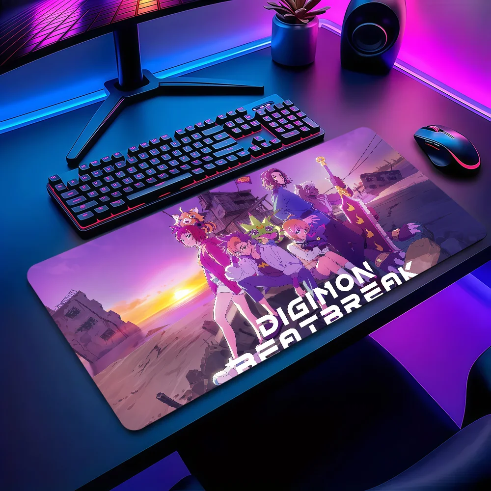 D-Digimon B-Beatbreak Mouse Pad Non-slip Thickened MousePad Large Writing Lockedge Office Student Gaming Cushion