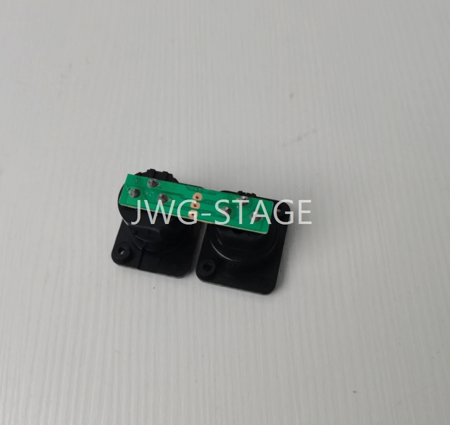 Stage Lighting Accessories Three Core XLR Seat Beam Light Signal Board PCB Panel Socket