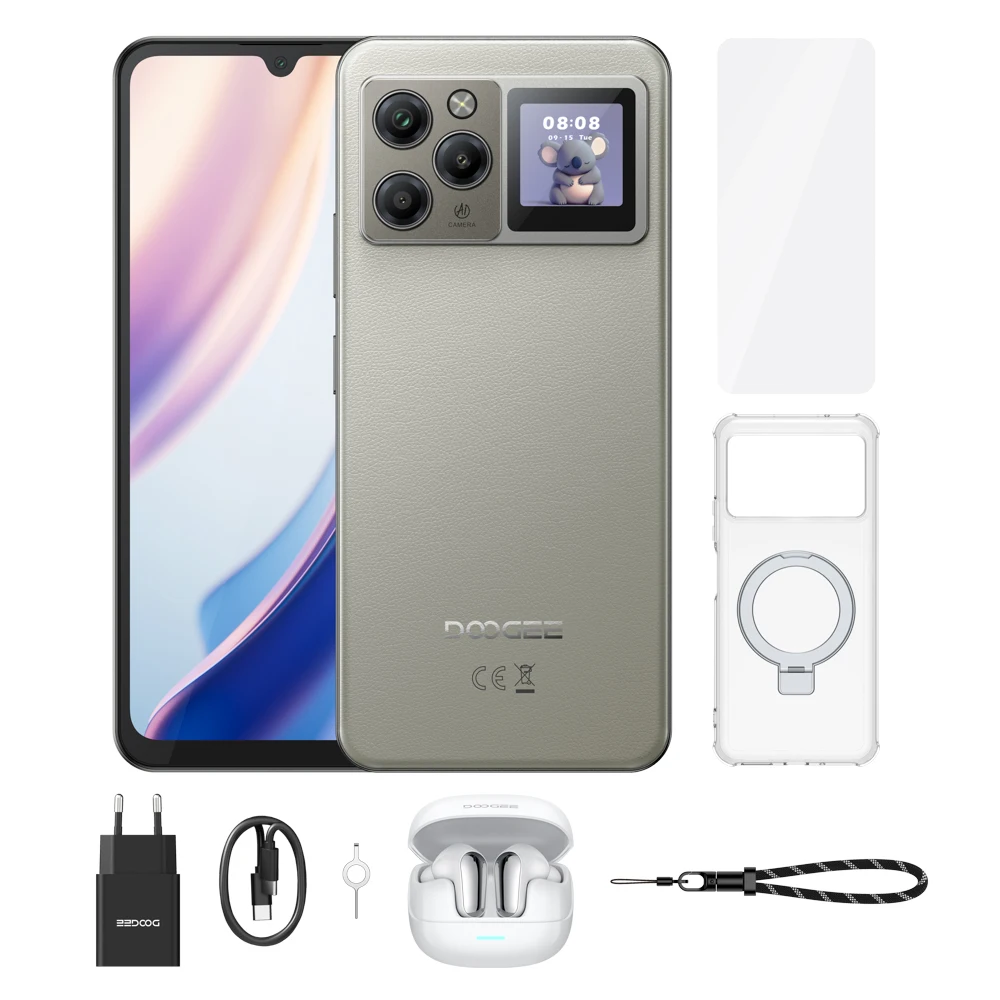 DOOGEE M30 Pro Smartphone Android 16 64GB+256GB IP68 Rear Display