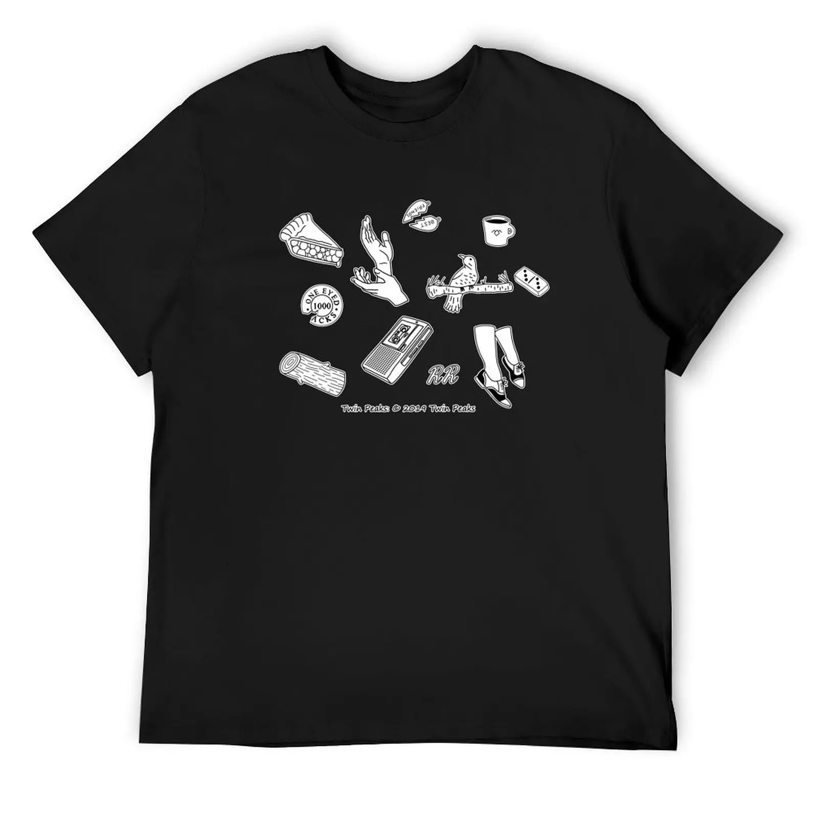 

Twin Peaks T-Shirt anime figures Clothing graphic shirts mens t shirt graphic
