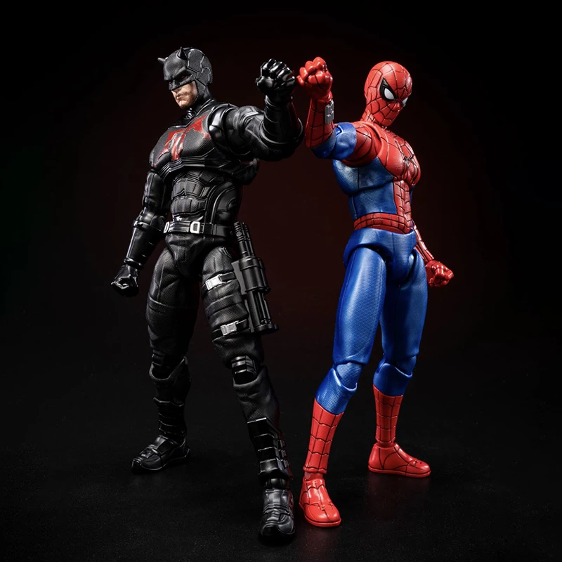 New Blokees Hero Champion Class Daredevil Anti-Venom Assembly Model Kits Action Figure Robot Collection Model Toys Gift
