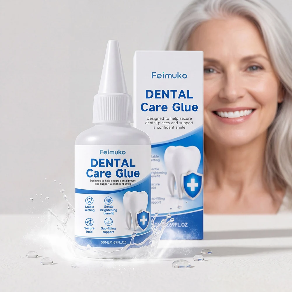 Dental-Adhesive For Teeth Instants Bonding Dental-Glue For Loose Broken Teeth Super-Strong Denture-Adhesive 1/2/3pcs