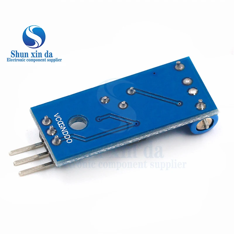 Модуль датчика вибрации нормально закрытого типа Модуль датчика сигнализации Вибрационный переключатель SW-420 для Arduino