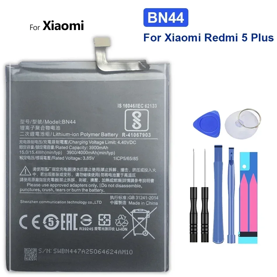 Battery, BM47 BN41 BN30 BN45 BM50 BN43 BM3A BM39 BM3E BN44 BN46 BM3K BN4A BM3M for Redmi Note 4 4A 5 6 7 8 For Xiaomi Mi 9