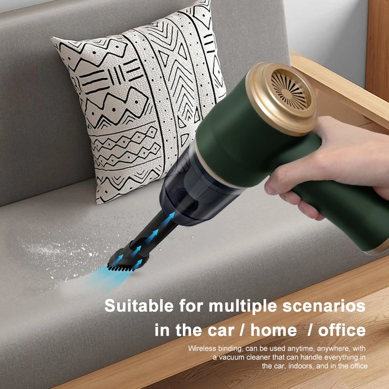 ABS 車の掃除機家電ポータブルバッテリー長寿命強力な掃除機車の破片の掃除に適しています