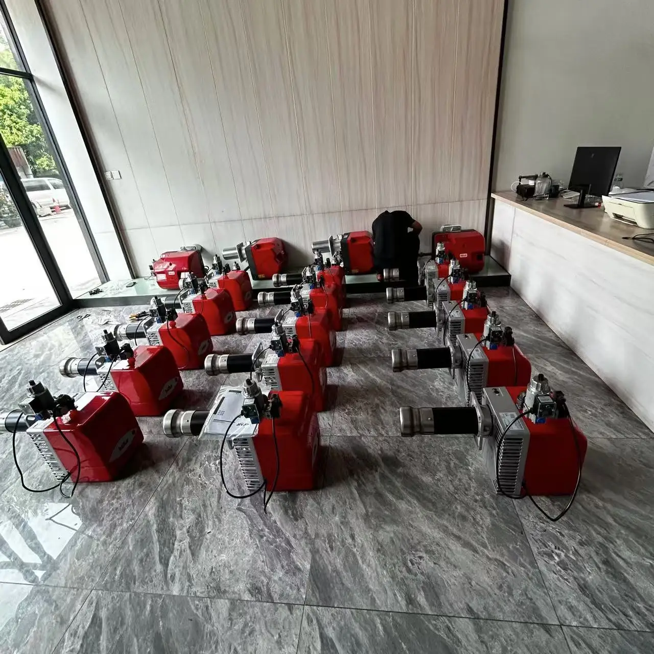 BTG-28 Natural Burner One-Stage Quality Burner for Poultry Farm Automatic Feeding System