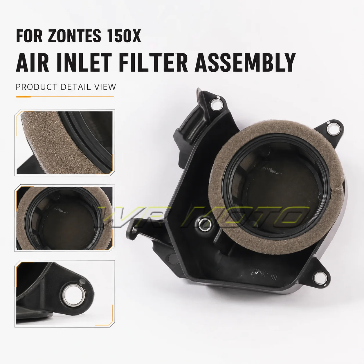 V‑Shape Drive Belt Spark Plug Oil Filter Air‑Intake Filter Assembly Fit For ZONTES 150X Scooter Maintenance Parts