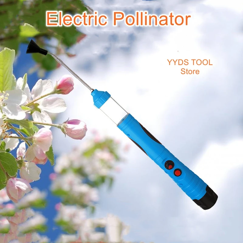 Stick type electric pollinator kiwifruit pear tree pollen tall pole extension model telescopic pollinator magic weapon