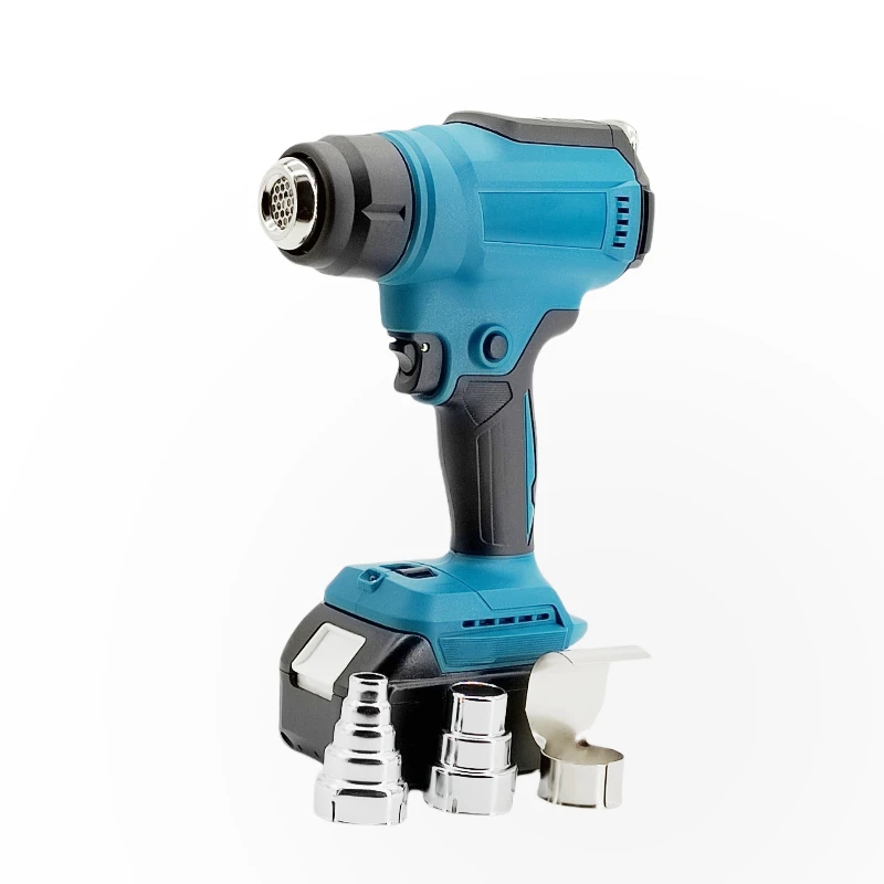 

Lithium battery heat gun rechargeable digital display heat gun wireless car film maintenance electric drying gun