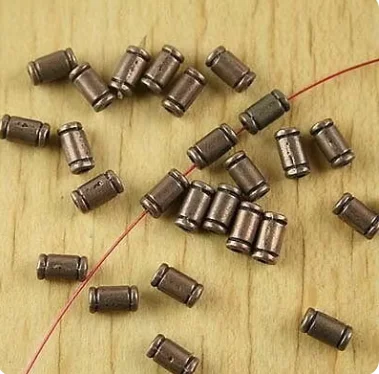 

100pcs 6.1x3.2mm Alloy pendants antiqued copper crafted spacer beads HWH2180