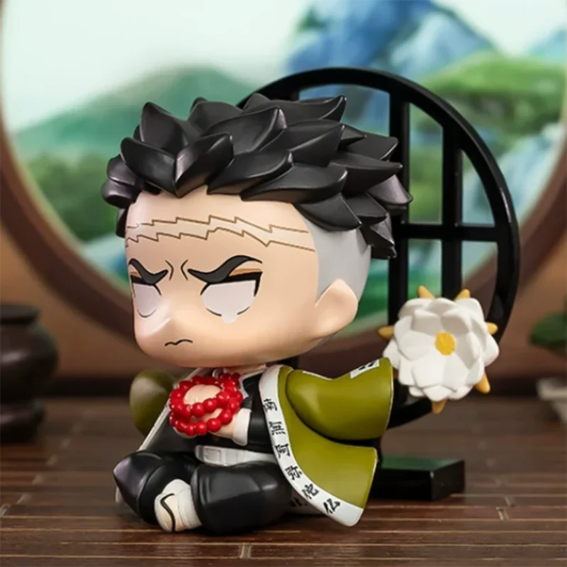 Pop Mart Demon Slayer Geboorte Bloem Serie Blind Box Guess Bag Mystery Box Speelgoed Pop Leuke Anime Figuur Ornamenten Gift Collection - afbeelding 1