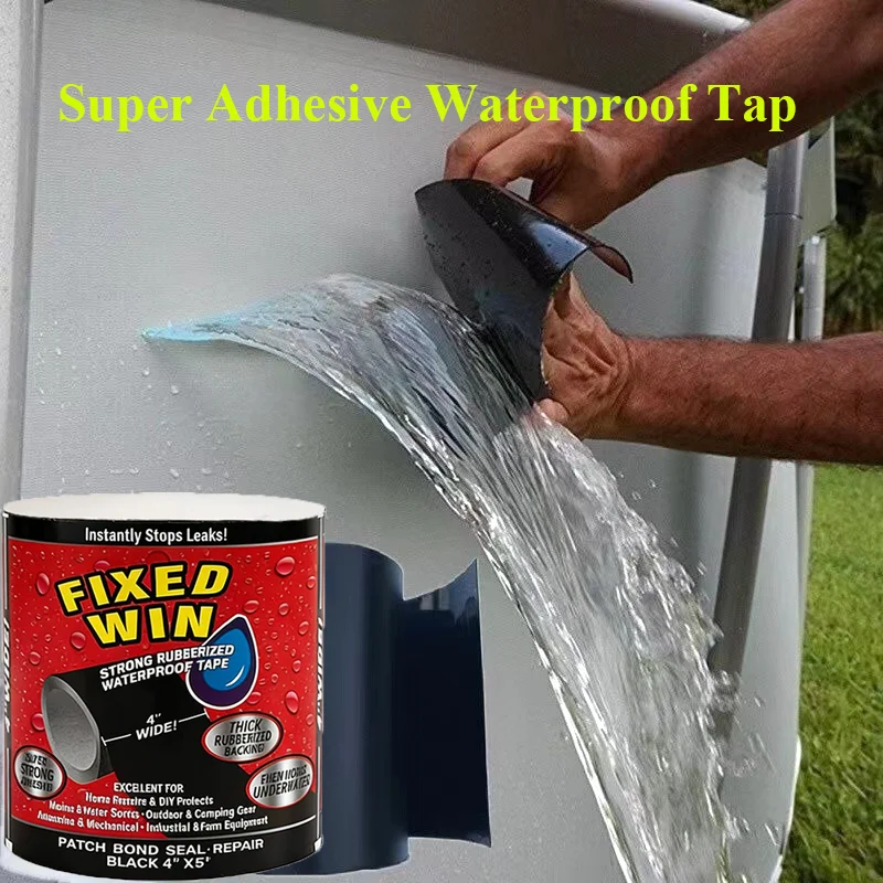Super Strong Waterproof Tape 0.5mm Thickness Stop Leaks Seal Repairs & Insulate PVC Pipes Sealing and waterproofing Instantly