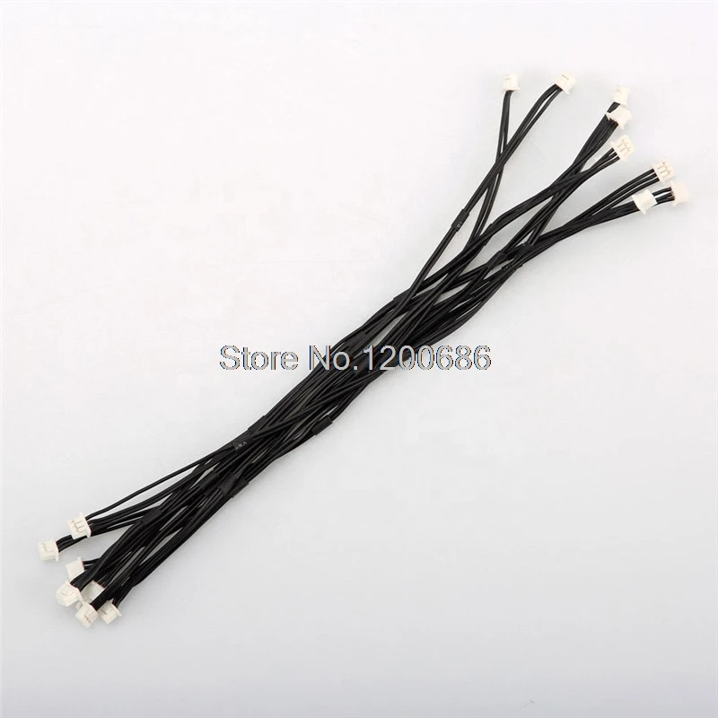 10CM Custom assembly 1.25 51021 1.25 jst 1.25 1.25MM housing wire harness Female Double Connector 100MM 1007 28 AWG Black