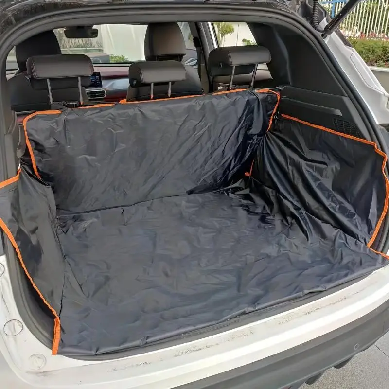 Waterproof Heavy Duty SUV Cargo Liner Universal Trunk Mat Cover for Dog Owners Outdoor Pet Protection image 3