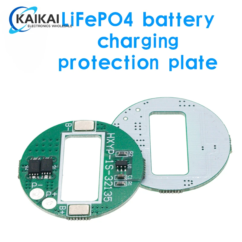 1S 5A 3.65V LiFePO4 Battery Charge Protection Board 18650 32650 Battery Packs LiFePO4 PCB With Temperature Protection