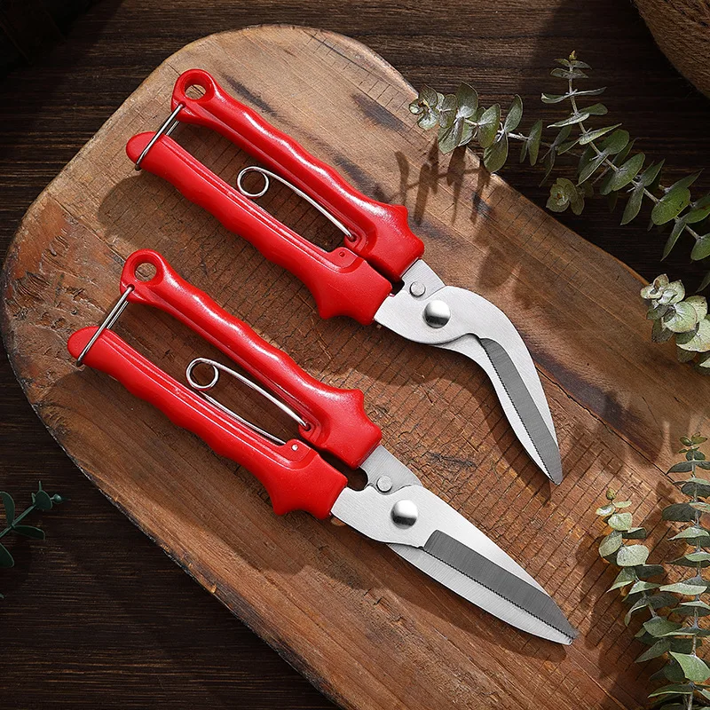 Multi-Functional Fruit Picking Pruning Shears Floral Scissors Garden Bonsai Grafting Cutter Landscaping Tool for Garden Plants