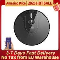ABIR X6PRO Robot Vacuum Cleaner, Visual Navigation,APP Virtual Barrier,6000PA Suction,Smart Home Mop,Floor Carpet Washing