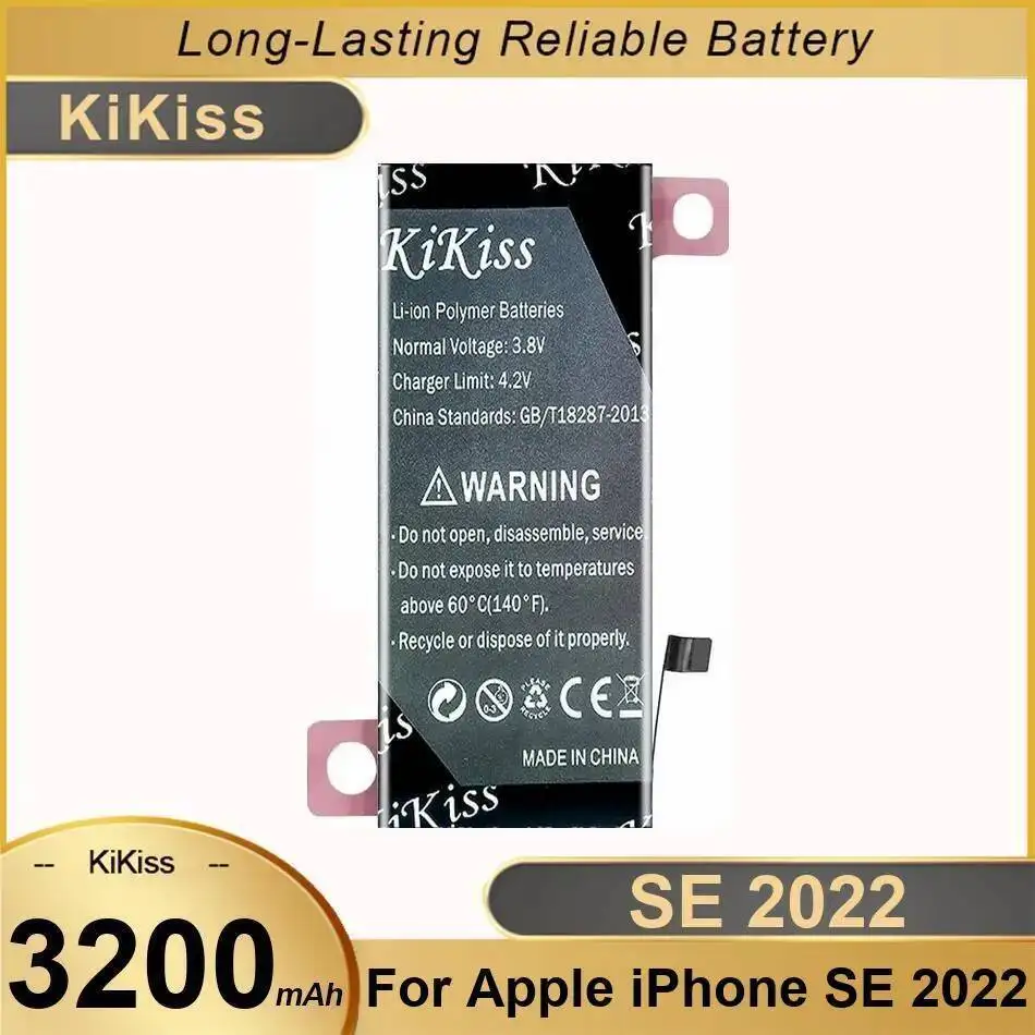 

Mobile Phone Battery For Apple Iphone SE 2022 3200Mah Reliable Replacement