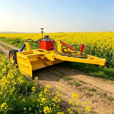 Laser Land Leveler Tractor Grader Farm Soil Scraper Agriculture Leveling Machine