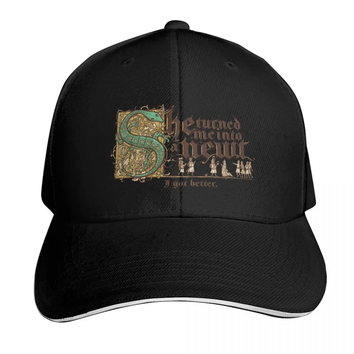 

She turned me into a Newt Baseball Cap Hood luxury woman cap fun hats Hats For Women Men's