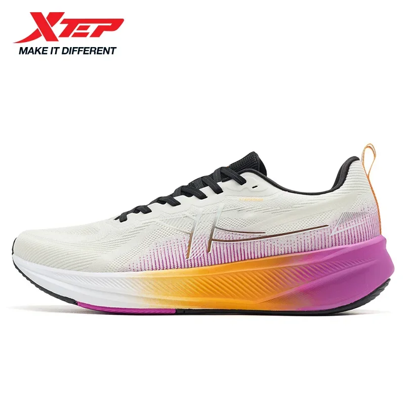 Xtep Ultra Fast 6.0 احذية الجري للرجال 2025 أحذية رياضية رجالية صيفية قابلة للتنفس أحذية رياضية للركض بألوان مختلطة 975319110005