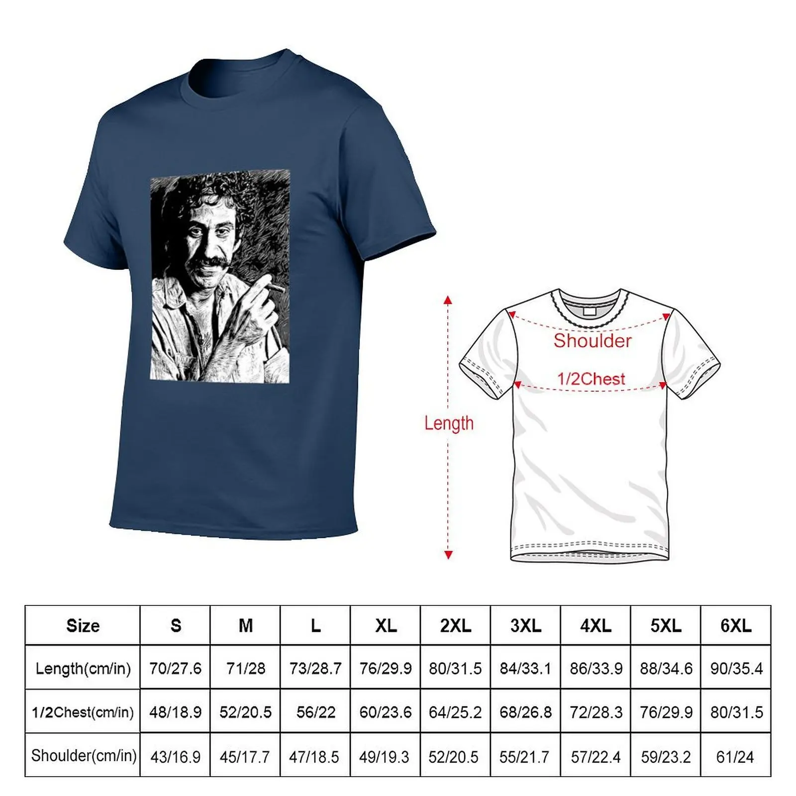 Jim Croce T-Shirt man t shirt summer t shirt man luxury T-Shirt
