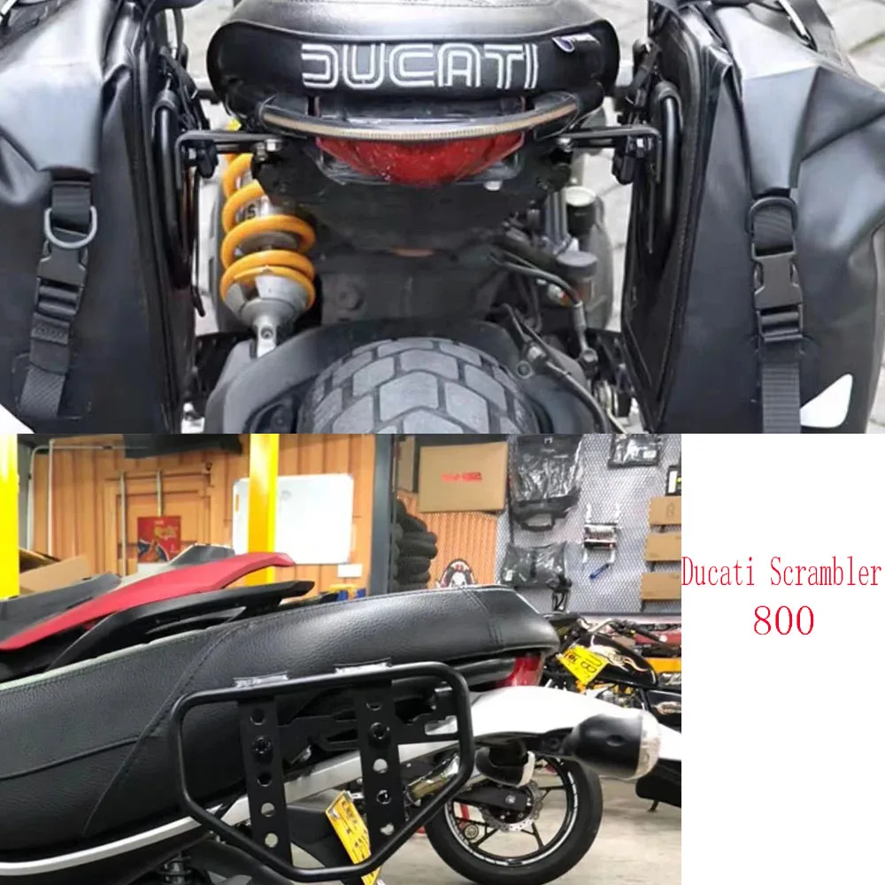 Ducati Scrambler Quadro Lateral Bolsos, Porta-bagagens, Saco Lateral, 800 Scrambler