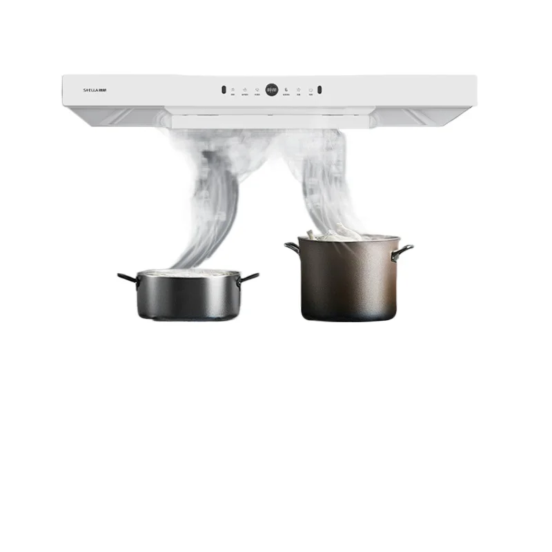 

Household kitchen large suction hood stove set embedded induction cooker