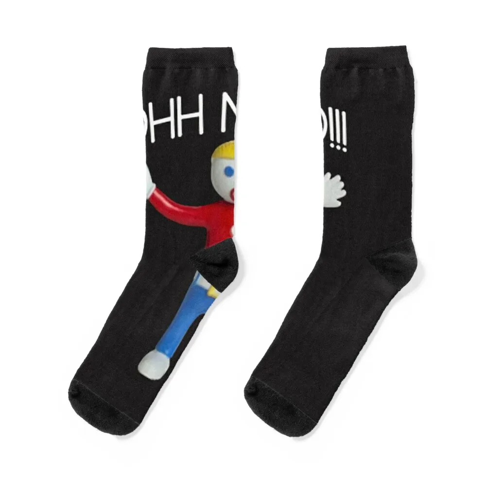 Oh No Mr Bill Retro SNL Socks fashionable gym Non-slip shoes Socks Ladies Men's