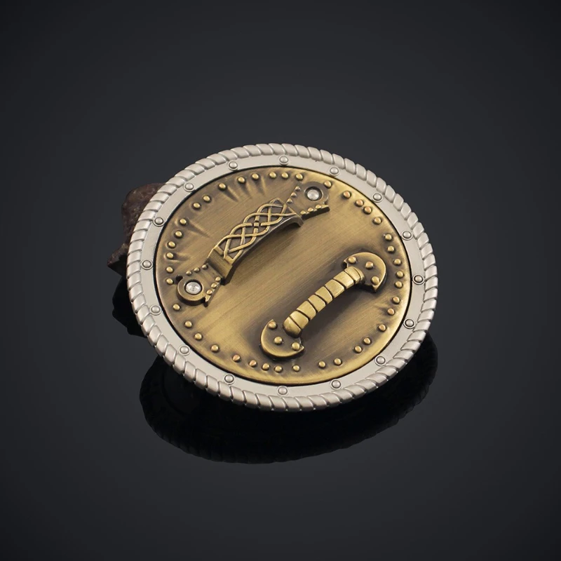 9 cm Diablo 2 Dark Ruler's Great Shield Storm Chaser's Shield Fysieke schadevermindering Schildmodellen Thema Gaming Collectibles