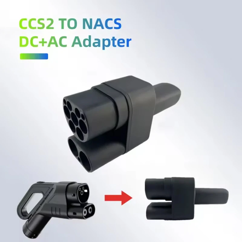 

Адаптер CCS2 для Tesla AC/DC 300A, подходит для Tesla Model 3/X/Y, сделано в США, комбинированный адаптер CCS2, поддерживает зарядку CCS2 и Type2